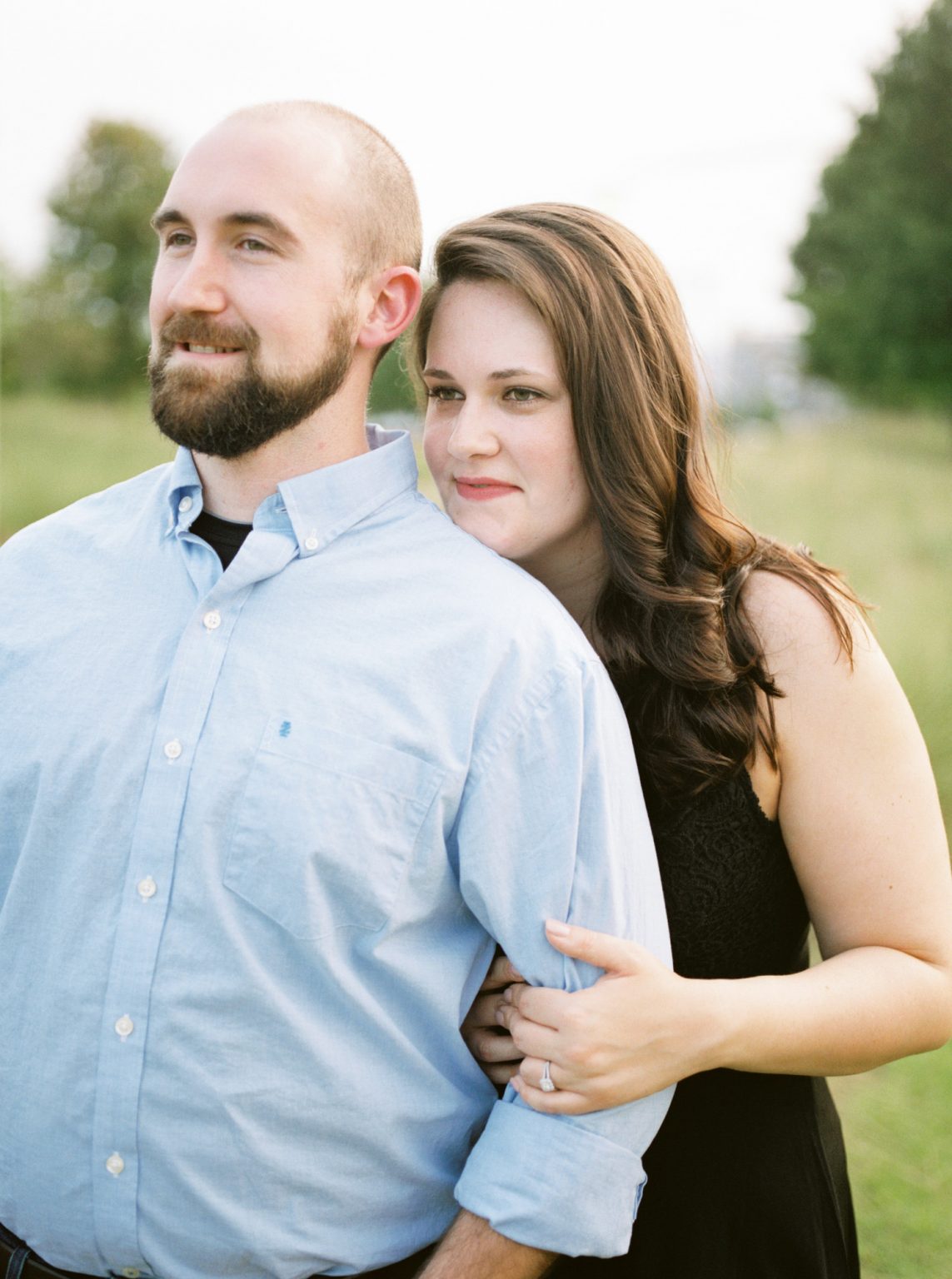 Brett & Jessica at Railroad Park - Kelsey Dawn Photography